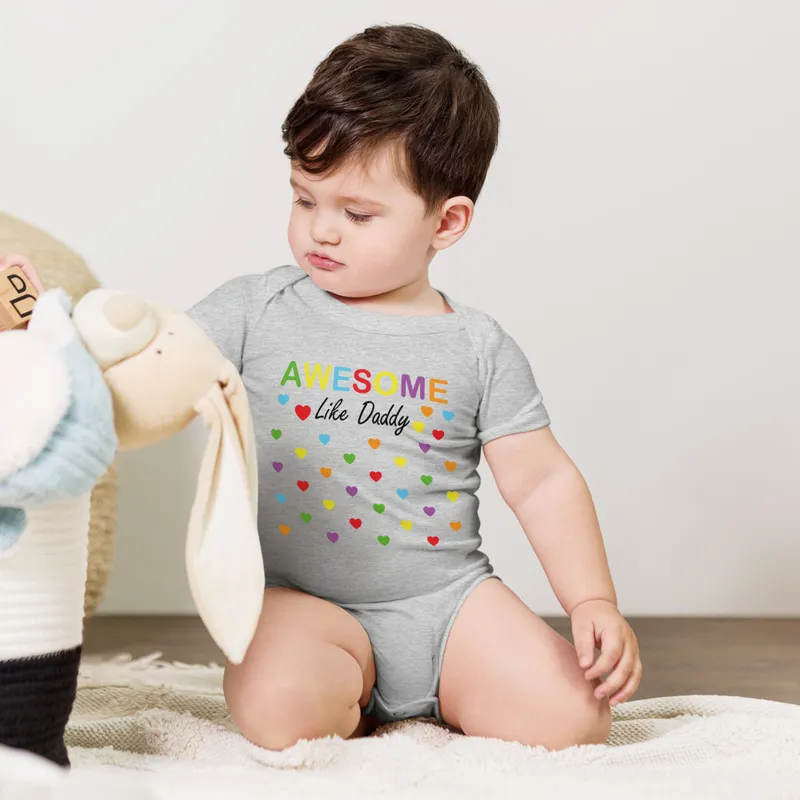 MBS Contact - Baby short sleeve one piece